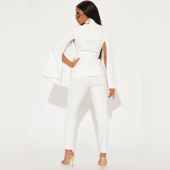 Making A Move Pant Set - White by Fashion Nova Size L - Picture 2 of 7